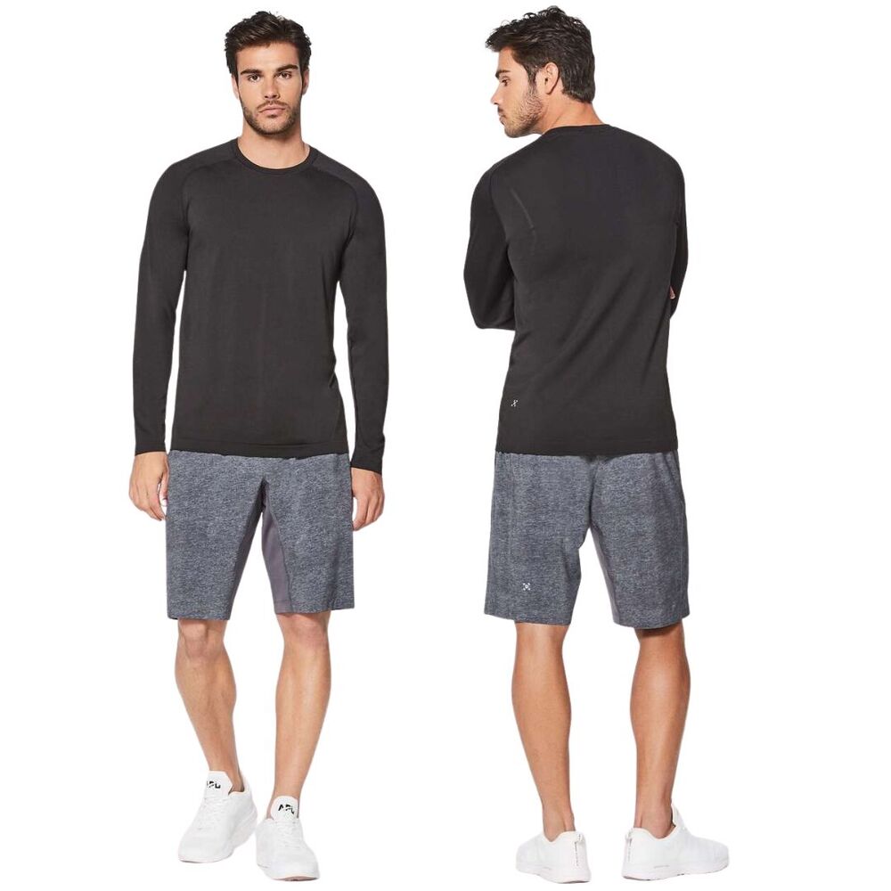 Lululemon Metal Vent Tech Shirt Medium Gray Active TShirt Gym Tee Long Sleeve